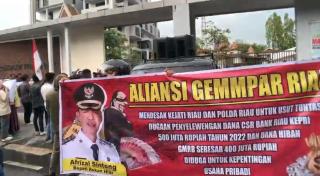 GEMMPAR Desak Kejati dan Polda Riau Periksa Bupati Rohil Dugaan Korupsi Dana Participating Interest dan DBH Kelapa Sawit